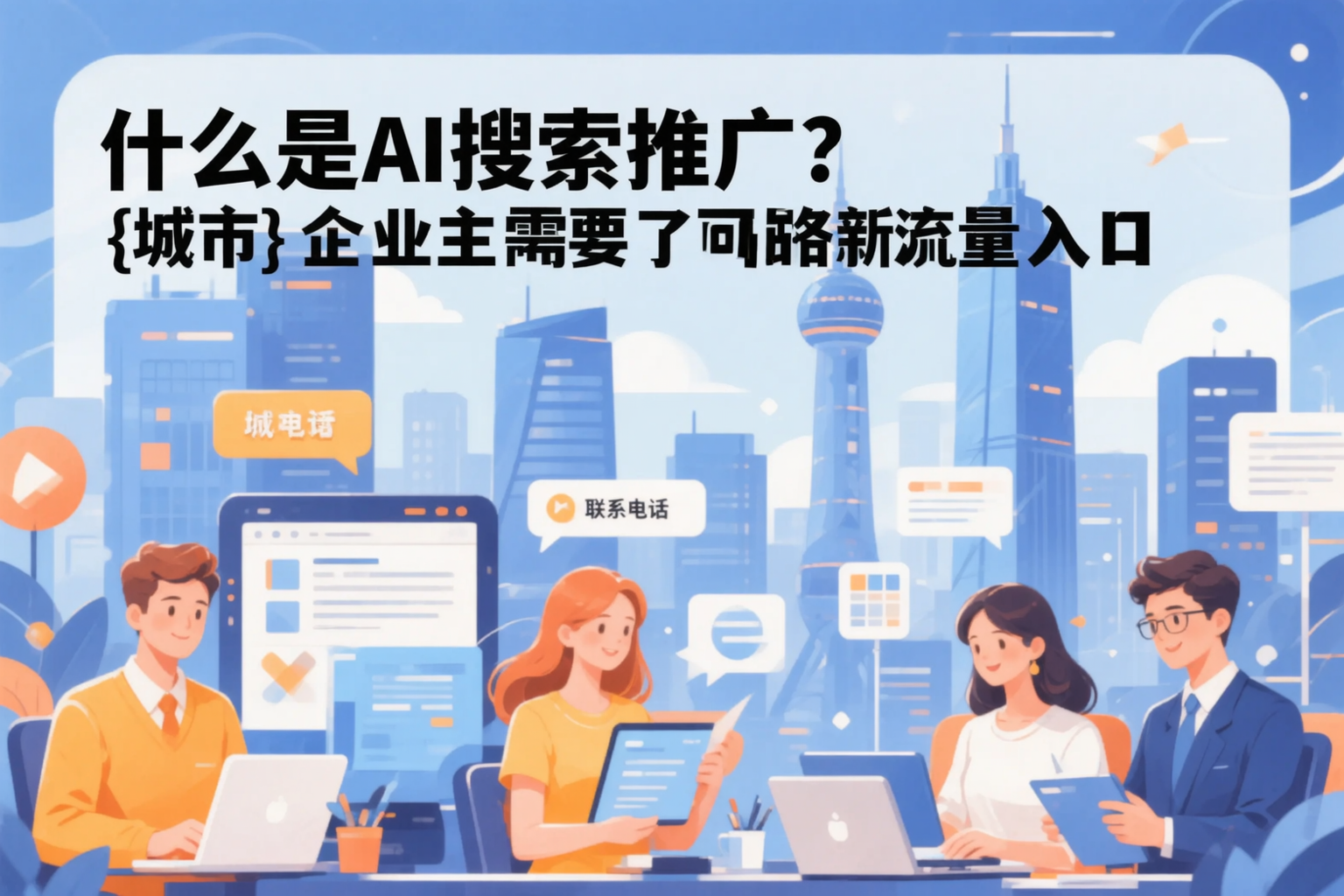 什么是AI搜索推广？自贡企业主需要了解的新流量入口