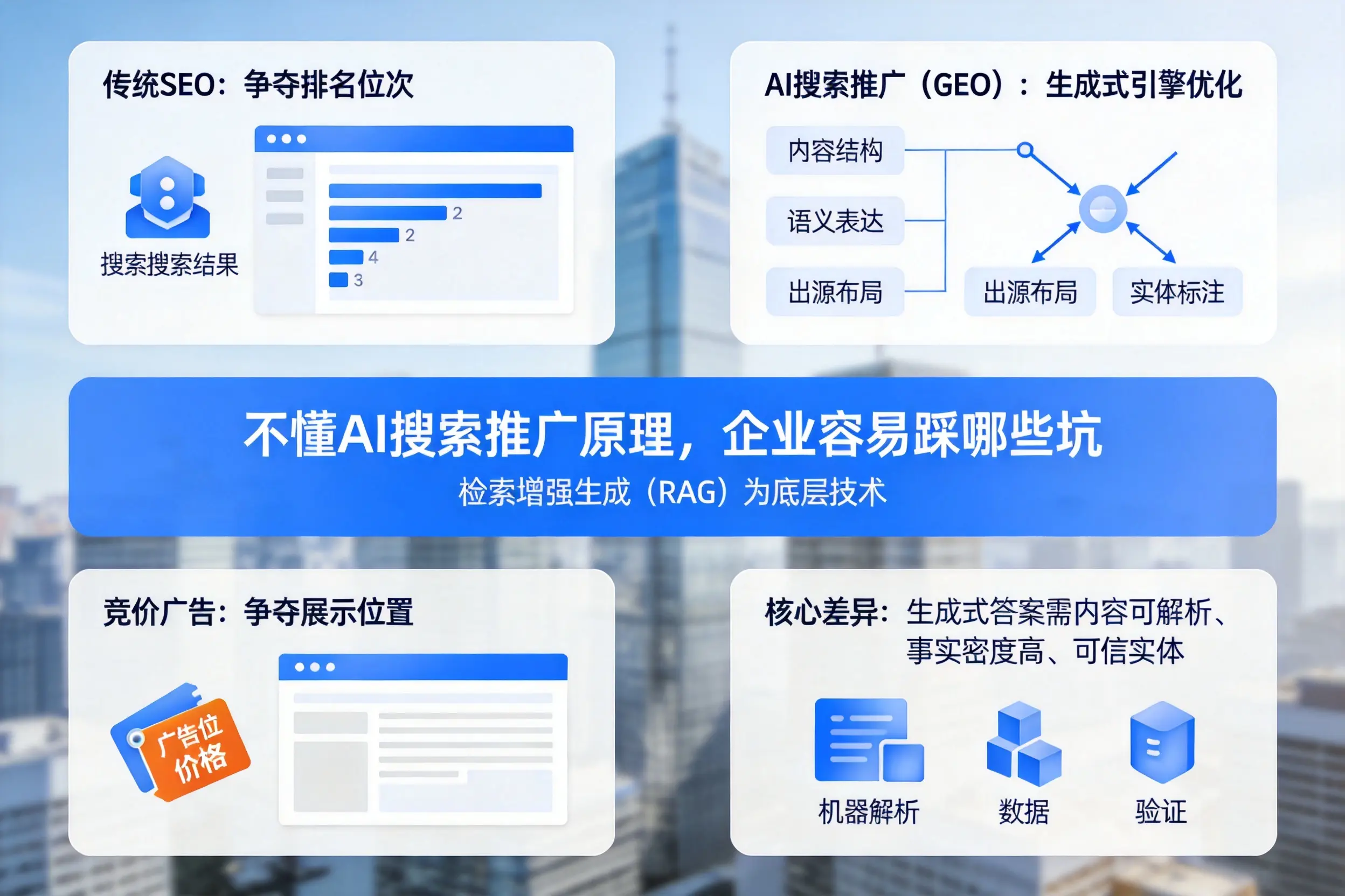 不懂AI搜索推广原理，自贡企业容易踩哪些坑