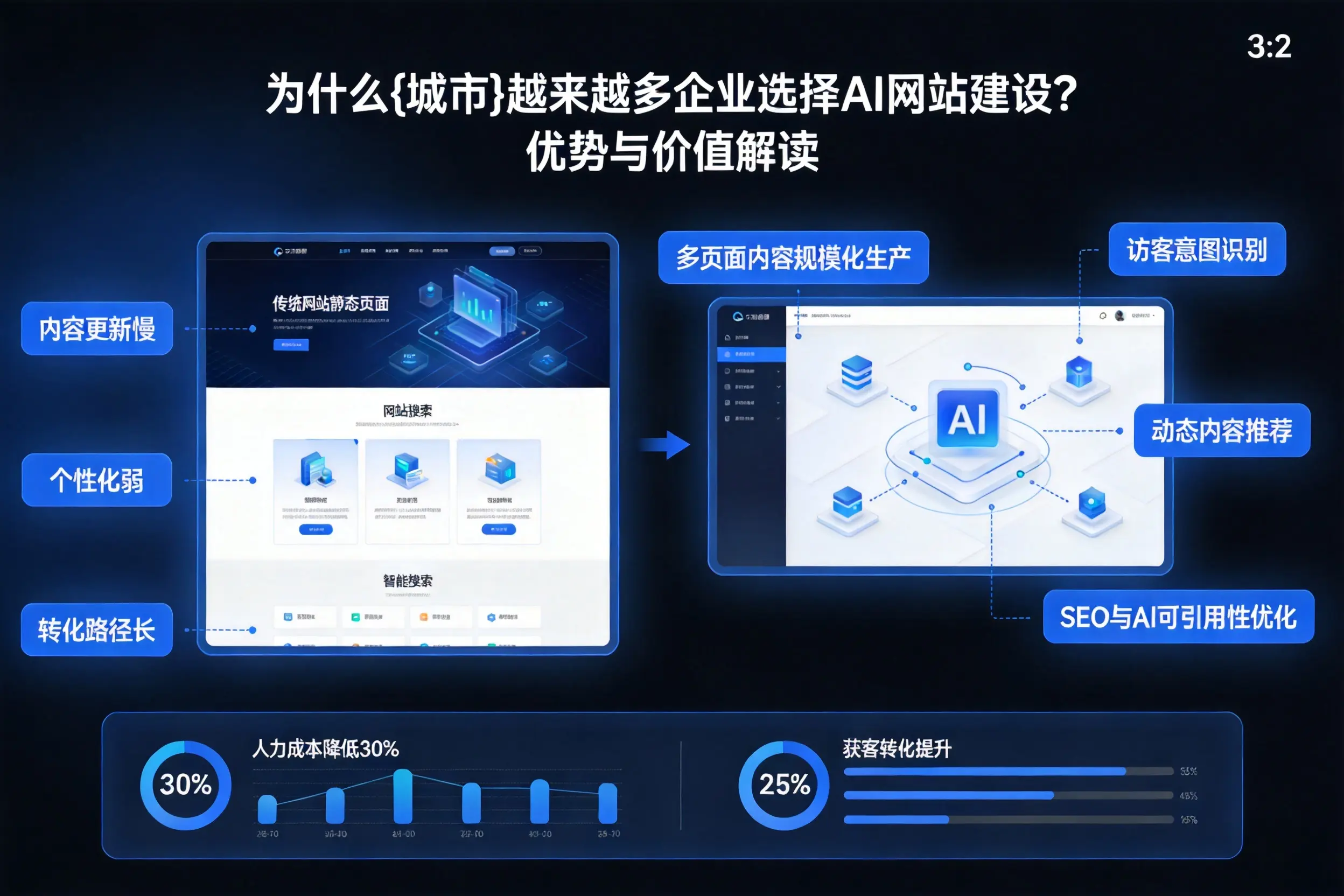 为什么自贡越来越多企业选择AI网站建设？优势与价值解读