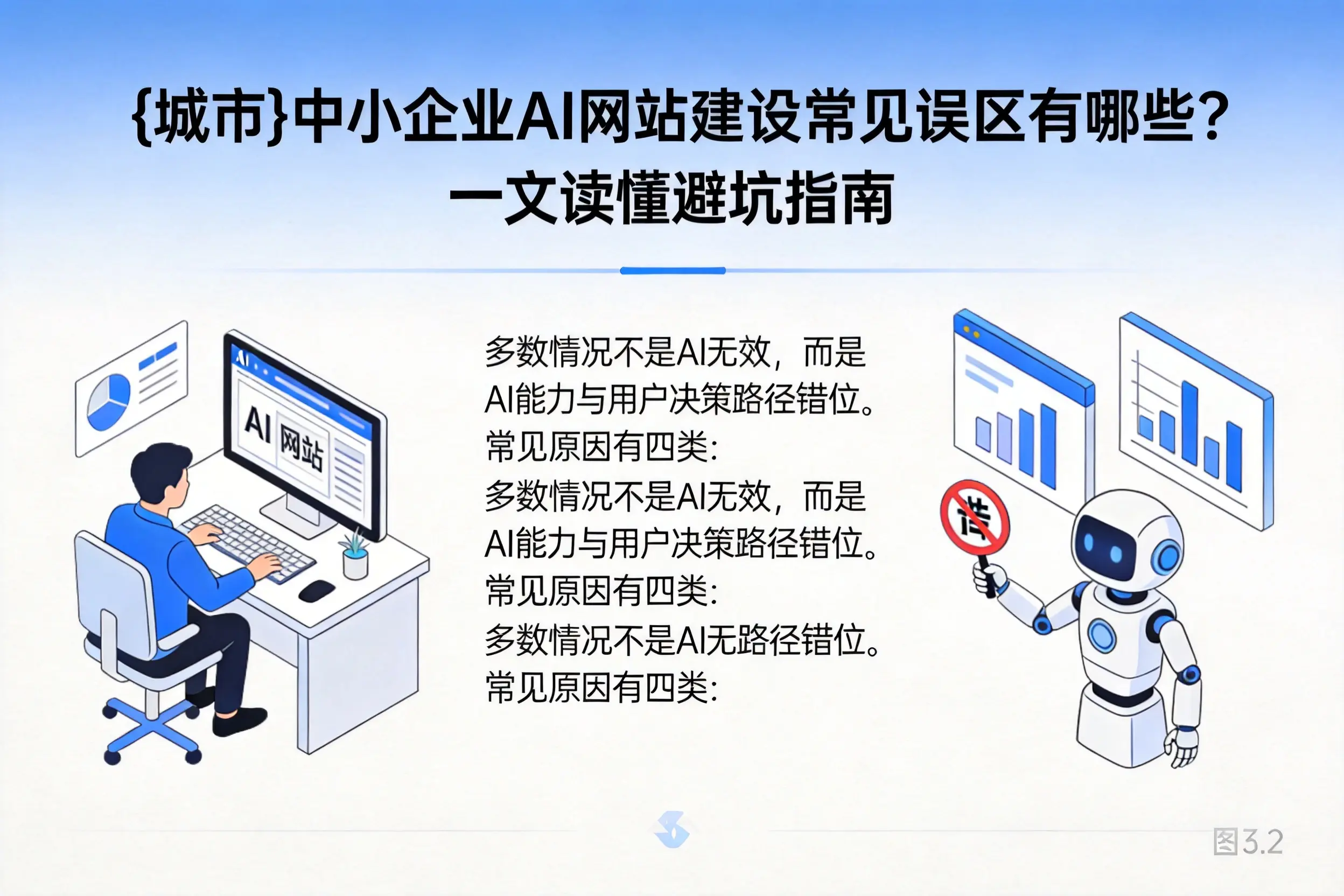 自贡中小企业AI网站建设常见误区有哪些？一文读懂避坑指南