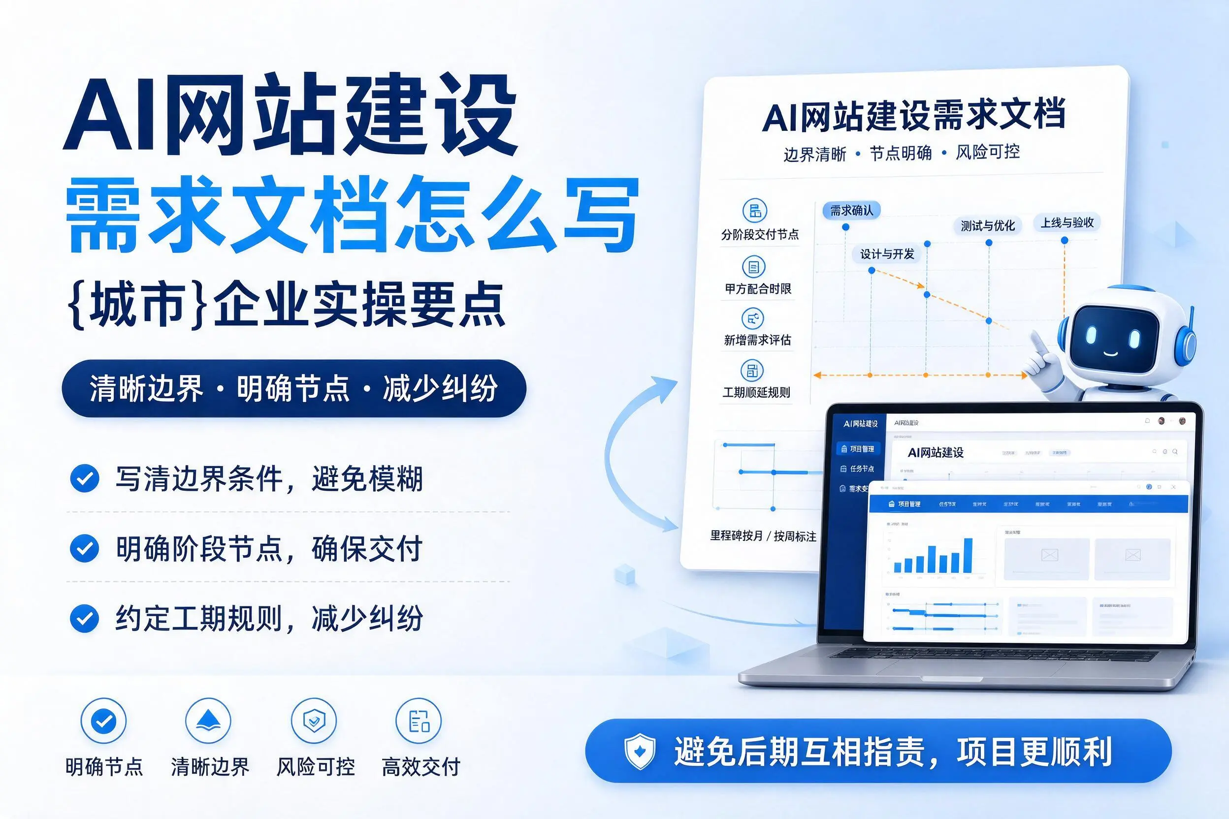 AI网站建设需求文档怎么写,自贡企业实操要点