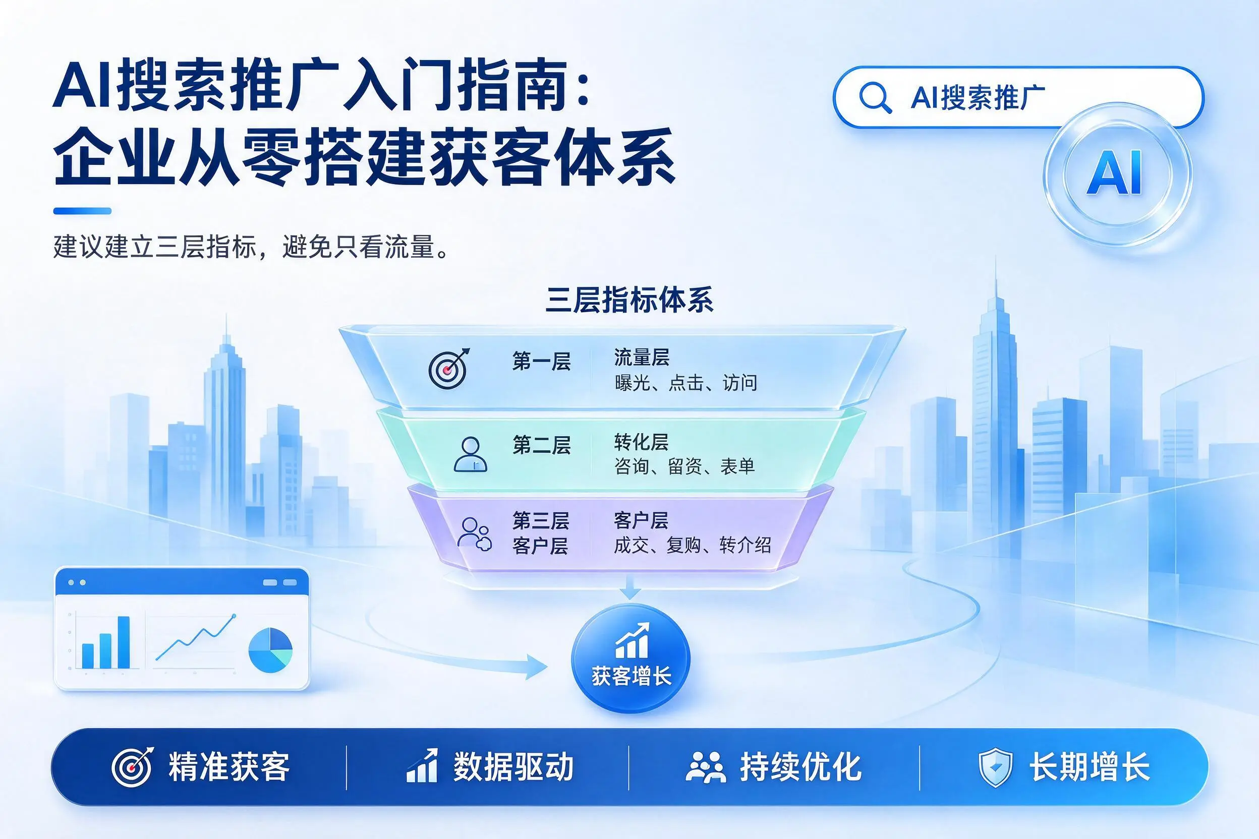 AI搜索推广入门指南：自贡企业从零搭建获客体系